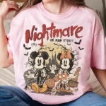 Nightmare On Main Street Mickey Skeleton Shirt