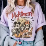 Nightmare On Main Street Mickey Skeleton Shirt