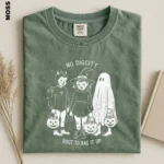No Diggity Bout to Bag It Up Funny Halloween Shirt