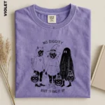 No Diggity Bout to Bag It Up Funny Halloween Shirt