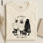 No Diggity Bout To Bag It Up Halloween Shirt