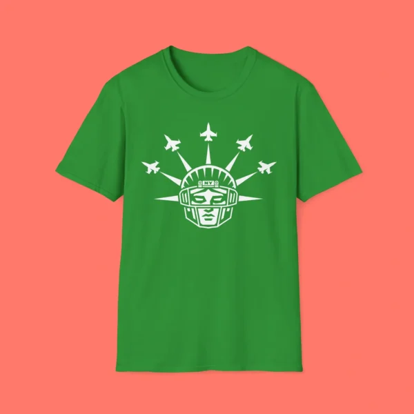 NY Jets Liberty Formation Fighter Jets Shirt