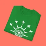 NY Jets Liberty Formation Fighter Jets Shirt