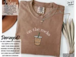 On the Rocks Iced Coffee Graphic Shirt