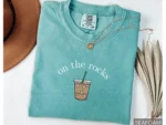 On the Rocks Iced Coffee Graphic Shirt