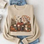 Peanuts Vintage Snoopy Halloween Pumpkin Sweatshirt