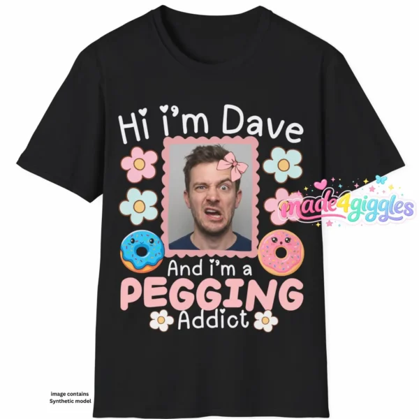 Personalized Inappropriate Pegging Addict Shirt