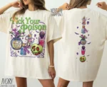 Pick Your Poison Spooky Cartoon Villain Shirt