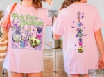 Pick Your Poison Spooky Cartoon Villain Shirt