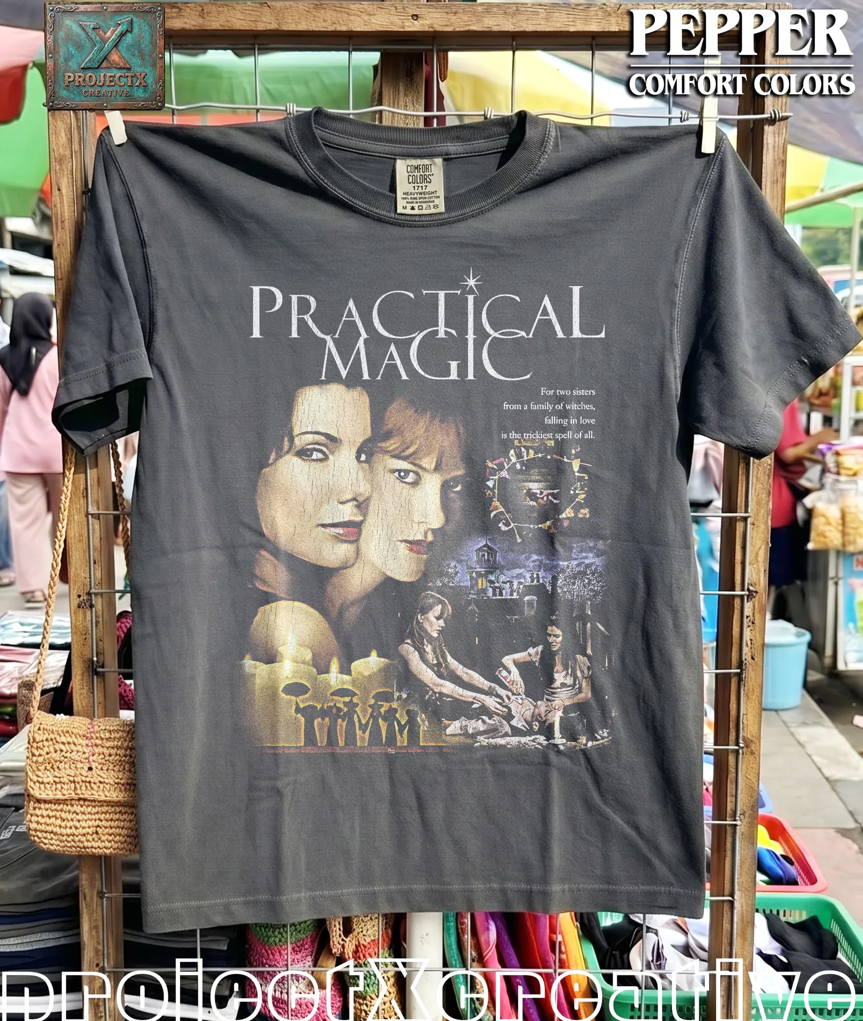 Practical Magic 1998 Vintage Witch Horror Shirt Practical Magic 1998 Vintage Witch Horror Shirt