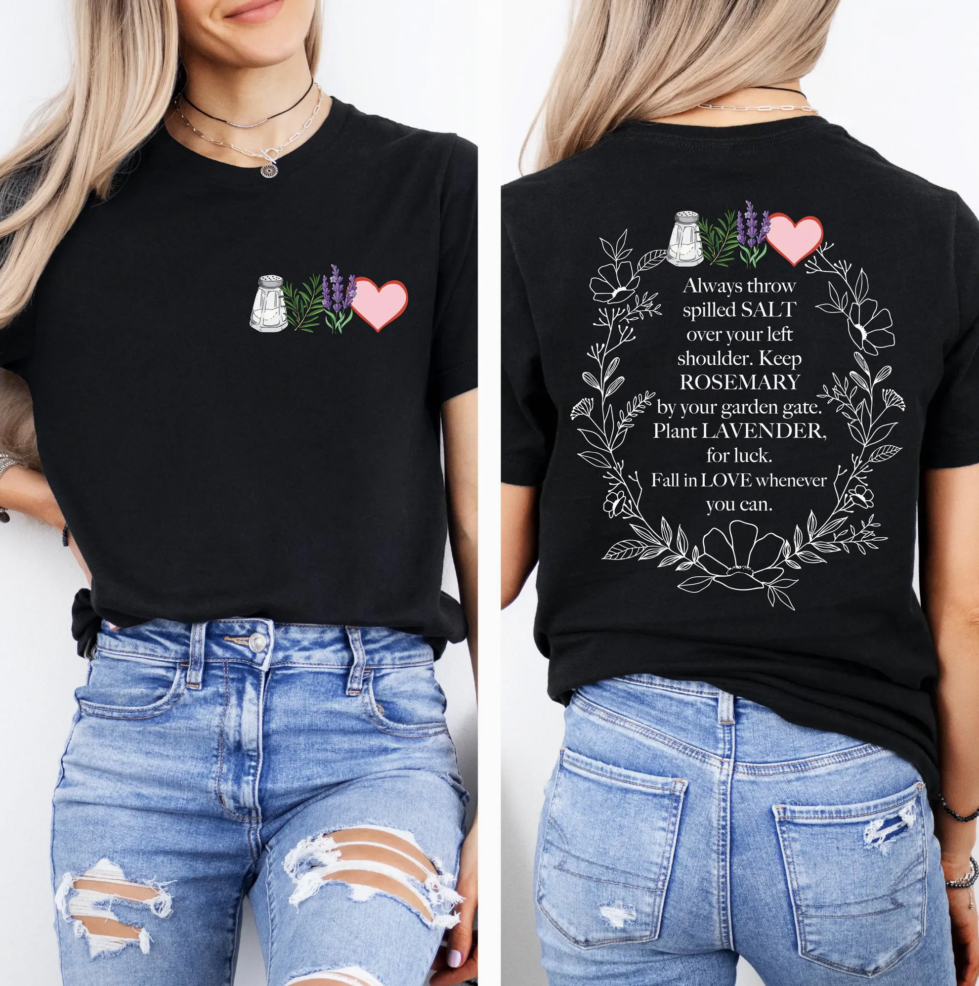 Practical Magic Salt Rosemary Lavender Shirt Practical Magic Salt Rosemary Lavender Shirt