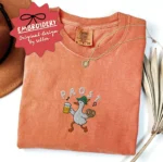 Prost Embroidered Dancing Goose Oktoberfest Beer Shirt