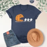 Pumpkin Eat Ghost Shirt — Funny Halloween Apparel