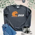 Pumpkin Eat Ghost Shirt — Funny Halloween Apparel