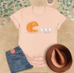 Pumpkin Eat Ghost Shirt — Funny Halloween Apparel