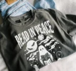 Read in Peace — Spooky Ghost Book Halloween Shirt