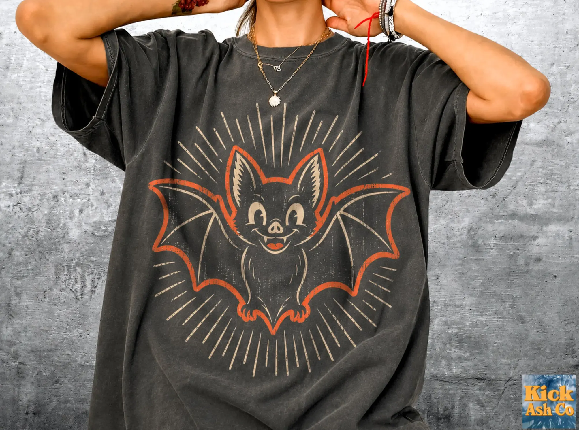 Retro Bat Shirt — Spooky Season Comfort Colors Shirt Retro Bat Shirt — Spooky Season Comfort Colors Shirt