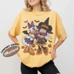 Retro Minnie Daisy Halloween Shirt with Comfort Colors