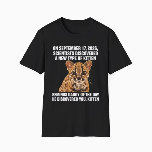 Scientists Discovered A New Type Of Kitten Shirt