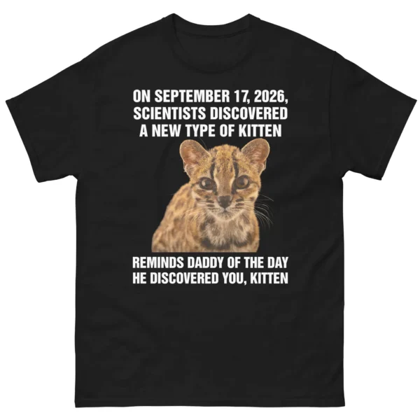 Scientists Discovered A New Type Of Kitten Shirt