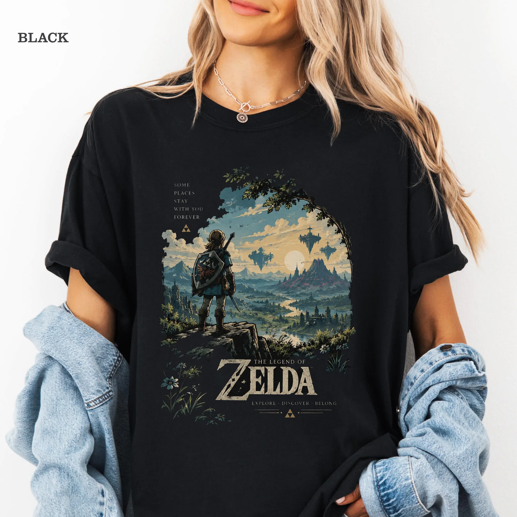 Some Places Stay With You Forever — Zelda 40th Shirt Some Places Stay With You Forever — Zelda 40th Shirt