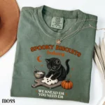 Spooky Biscuits Bakery Shirt — Kitty Kneading Humor