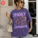 Spooky But Caffeinated — Summerween Shirt