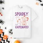 Spooky But Caffeinated — Summerween Shirt