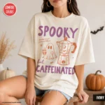 Spooky But Caffeinated — Summerween Shirt