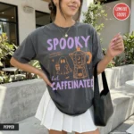 Spooky But Caffeinated — Summerween Shirt