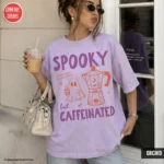 Spooky But Caffeinated — Summerween Shirt