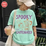 Spooky But Caffeinated — Summerween Shirt