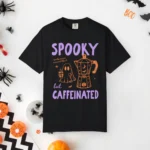 Spooky But Caffeinated — Summerween Shirt