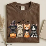 Spooky Halloween Cats Shirt