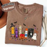 Spooky School Supplies Halloween Classroom Teacher Shirt