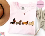 Spooky Wiener Dog Halloween Costumes Dachshund Shirt