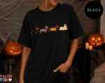 Spooky Wiener Dog Halloween Costumes Dachshund Shirt
