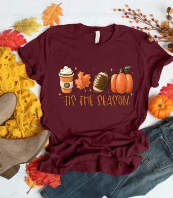 'Tis The Season Fall Coffee Shirt