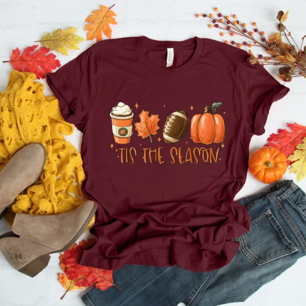 'Tis The Season Fall Coffee Shirt