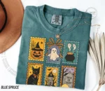 Trick or Treat Vintage Postage Stamp Halloween Shirt