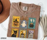 Trick or Treat Vintage Postage Stamp Halloween Shirt