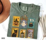 Trick or Treat Vintage Postage Stamp Halloween Shirt