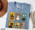 Trick or Treat Vintage Postage Stamp Halloween Shirt