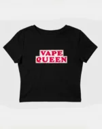 Vape Queen Meme Baby Tee — Y2K Nostalgia