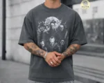 Vintage Horror Characters Graphic Shirt