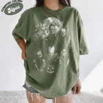 Vintage Horror Characters Graphic Shirt