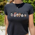 Vintage Mickey & Friends Halloween Baby Tee