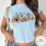 Vintage Mickey's Not So Scary Halloween Baby Tee