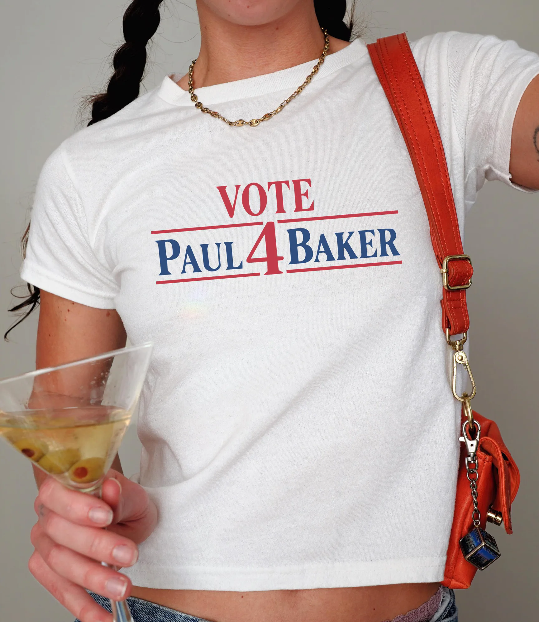 Vote Paul 4 Baker Baby Tee — FX Adults Show Reference Vote Paul 4 Baker Baby Tee — FX Adults Show Reference