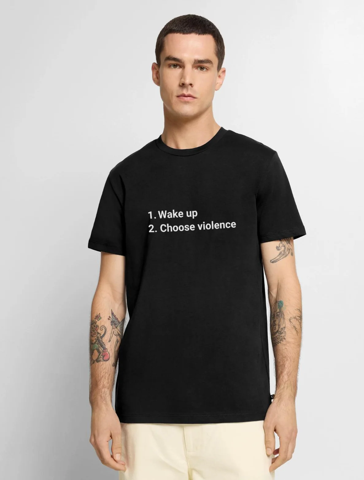 Wake Up and Choose Violence Shirt Wake Up and Choose Violence Shirt